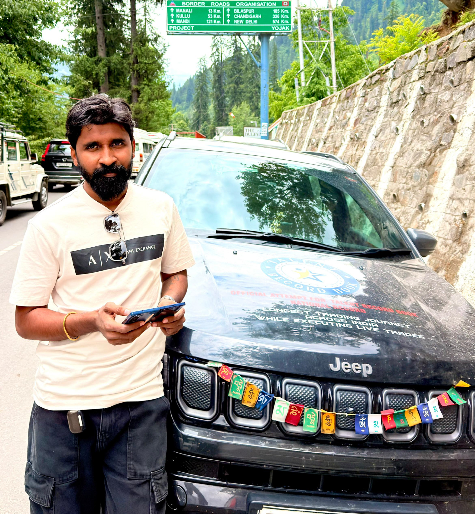 ARUN A V - LONGEST TRADING JOURNEY ACROSS INDIA WHILE EXECUTING LIVE TRADES